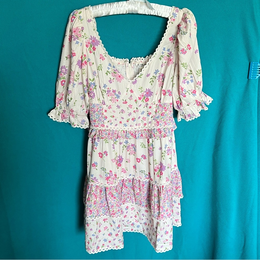 Miss Selfridge floral dress size 8